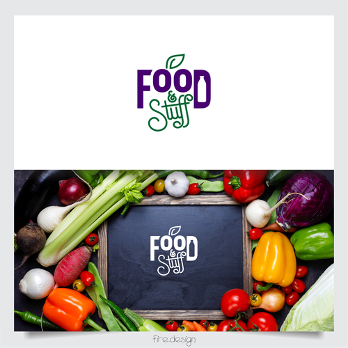 Design a logo for a place that sells food, and stuff: Food & Stuff Design by fire.design