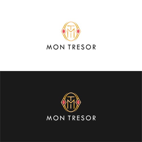 Unique Jewellery brand logo design Design by ariagatha