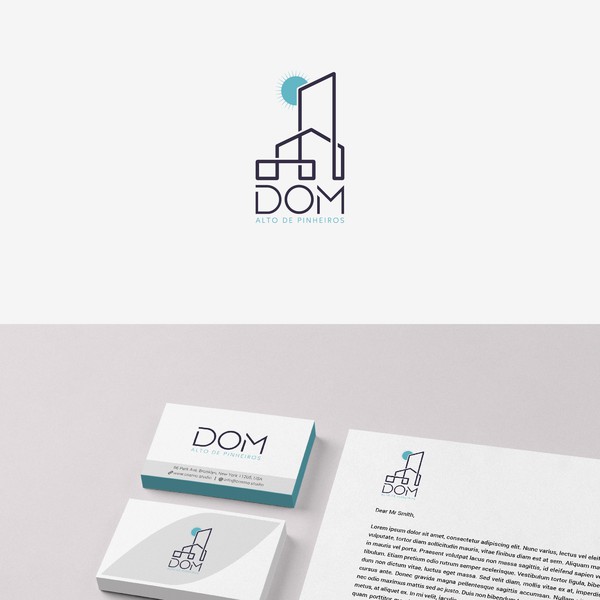 This is a logo for DOM company.