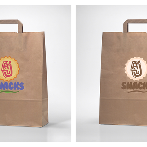 Create an Iconic Organic Kid's Snack Character Logo Design by ErikMichel