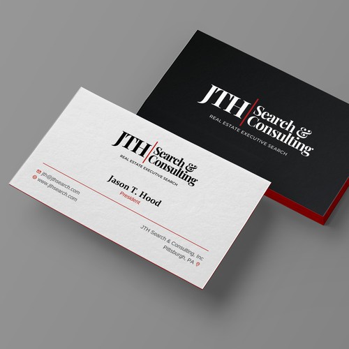 Design Business Card Design for Executive Search Firm di Rakibh