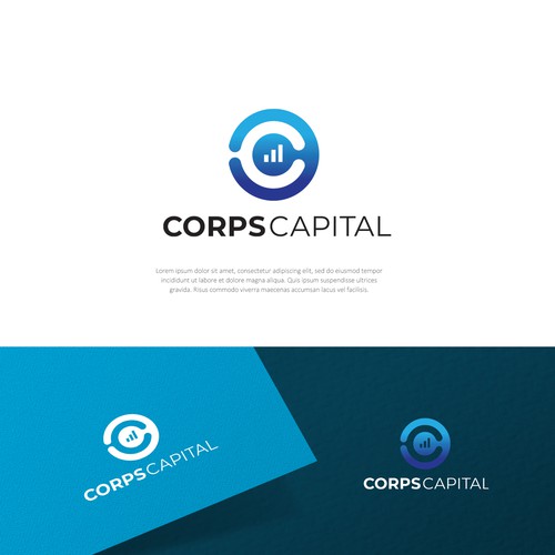 Logo for investment capital firm specializing in infrastructure and energy Design by Bali Studio √