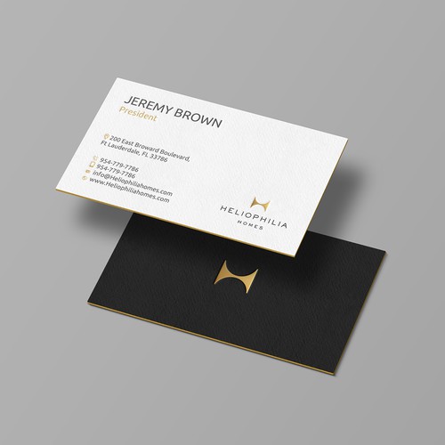 Luxury Custom Home Builder Business Cards needed Design by Azzedine D