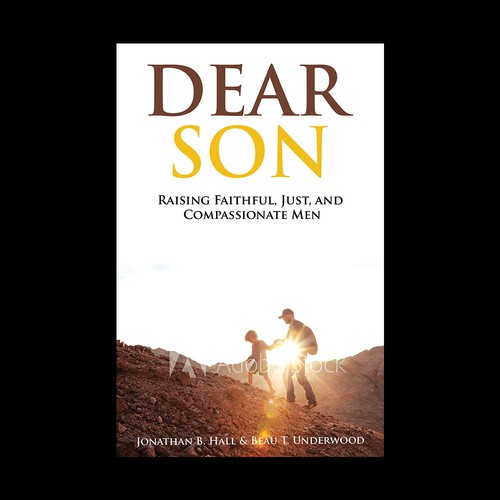 Dear Son Book Cover/Chalice Press Diseño de Brushwork D' Studio