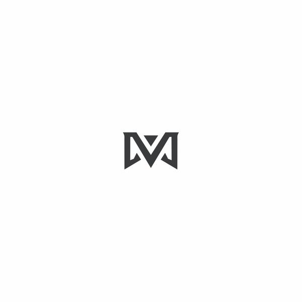 M Simple Rustic Modern logo
