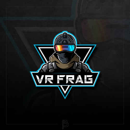 VR shooter played at large space VR arcades is looking for a logo. Diseño de Butryk