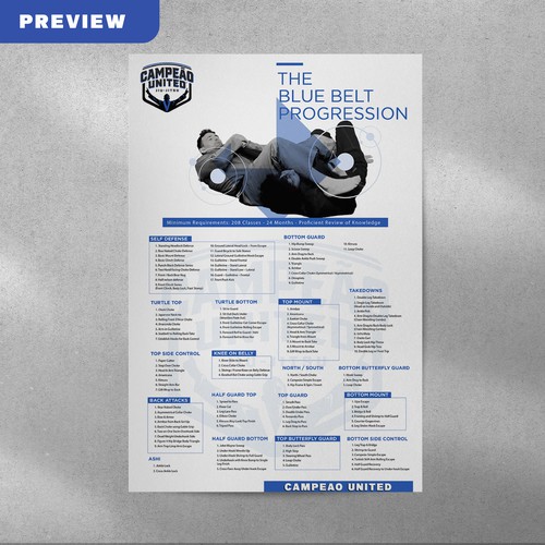 Martial Arts Posters Design by vreinal