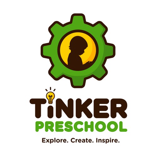 Logo for "tinker preschool" - creative, simple & fun designs wanted!! Design by vjeco