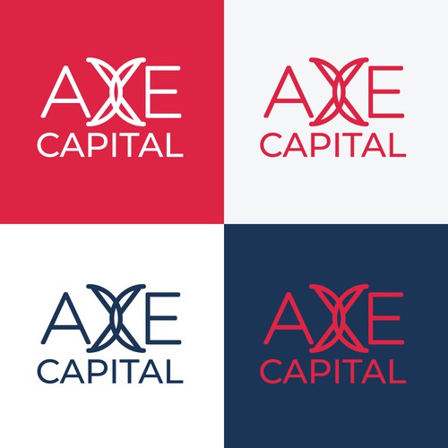 Axe Capital Logo Design by iamjoy