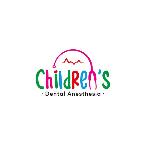 Children’s dental anesthesia company logo Design by +vectorsm