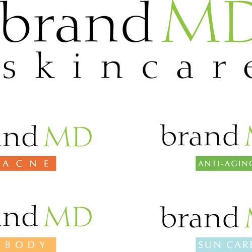 Name Brand Skin Care Company LOGO Logo design contest