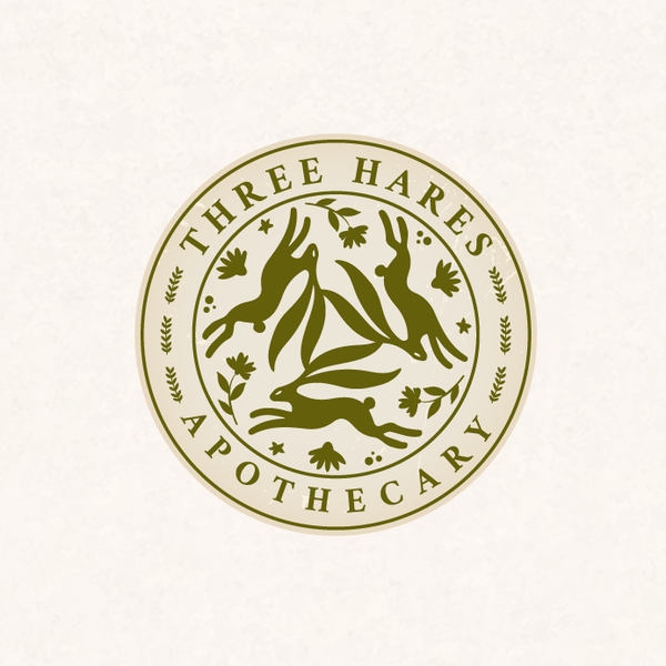 Vintage logo for an apothecary brand
