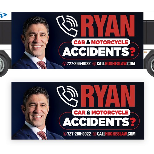 Bus Ad for Lawyer - Need diff styles Design by Titlii