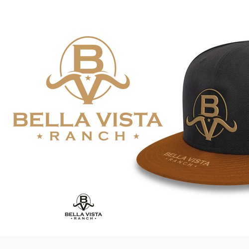 Western Logo design for Horse Ranch. Will be printed on hats shirts and used as a sponsor events Design by htdocs ˢᵗᵘᵈⁱᵒ