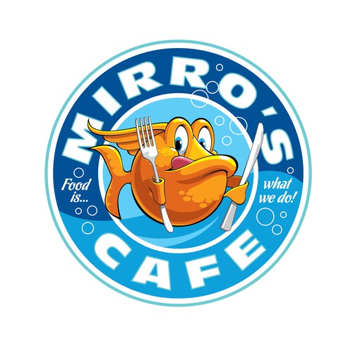 Design a vibrant logo for an awesome beach cafe Design by gcsgcs