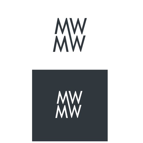 Designs | Play with symmetry and initials for MWMW | Logo design contest