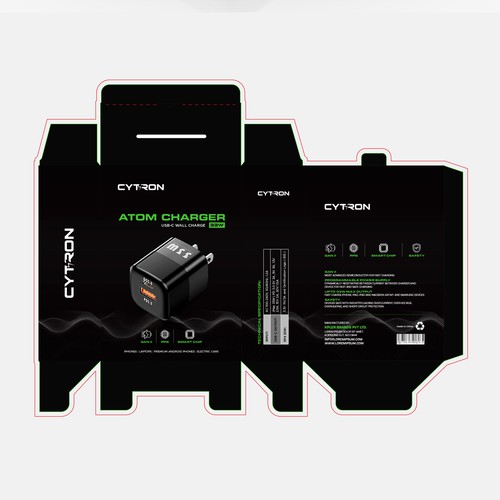 " Futuristic Fast Charger for Apple Users" Design by Qalandar