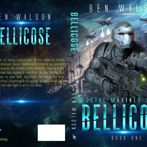 Sci-Fi Novel Cover Design, Start of Series. Design by Max63