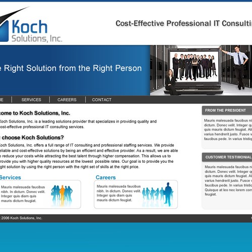 $500.00 Website template (Design only) Design by Blue Leaf Graphics