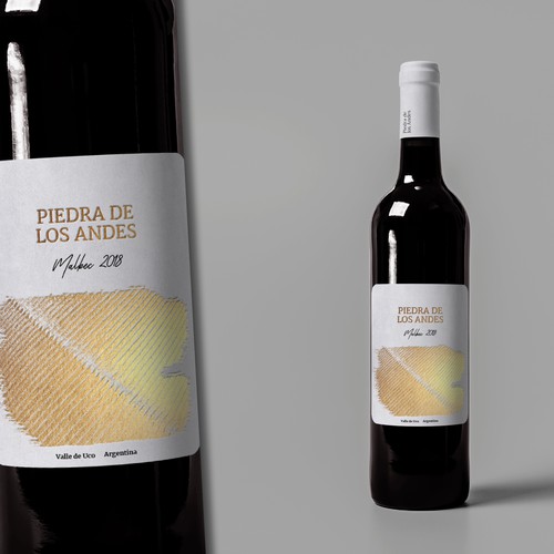Malbec Wine Label for an Argentinian Winery Design by exsenz
