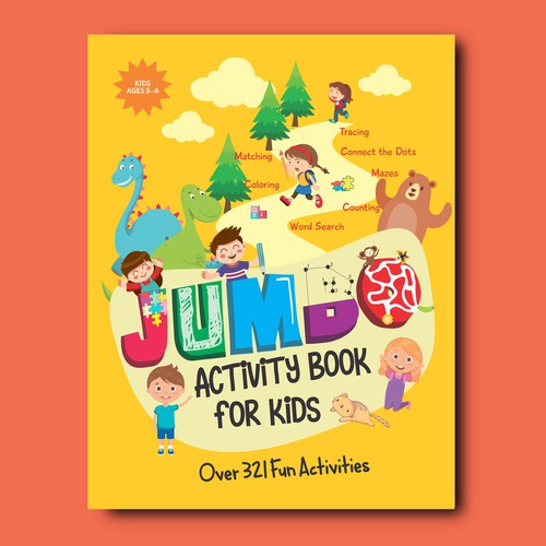 Design Fun Design for Jumbo Activity Book di uget