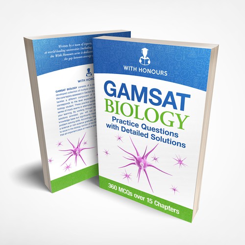Book cover for first in a series of university textbooks/revision guides Design by AleMiglio