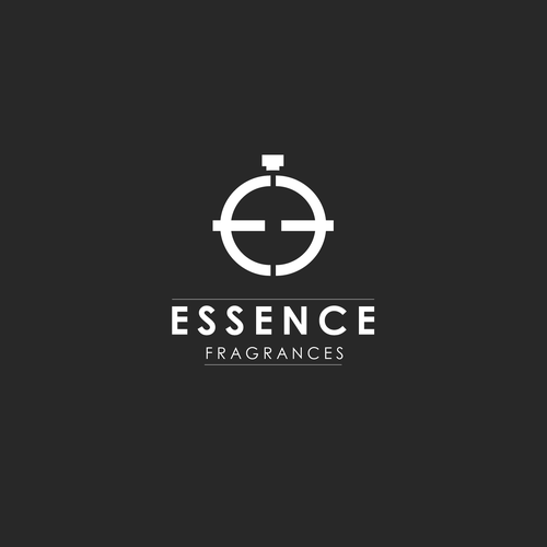 PERFUME Stores LOGO - Fragrances Outlet - ESSENCE Fragrances Design by limitlessgraphics