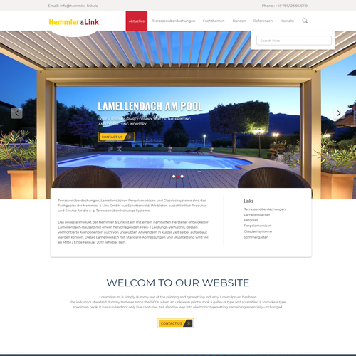 Landing page design contest entry by PixelCraft Designer