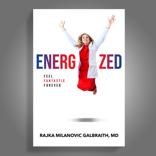 Design a New York Times Bestseller E-book and book cover for my book: Energized Design by Mr.TK