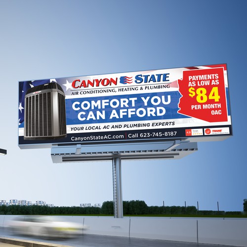 Design An Eye-Catching Billboard For An HVAC Company Design by SoftSkills