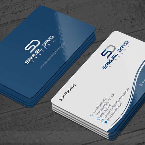 New stationery wanted for Samuel David Systems デザイン by ArtLeo