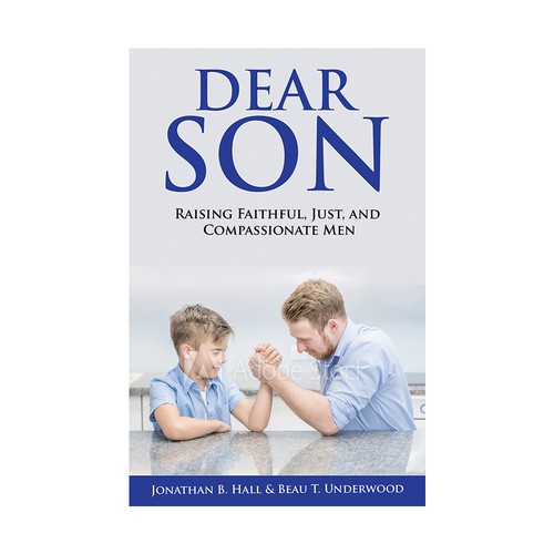 Dear Son Book Cover/Chalice Press Design by Brushwork D' Studio