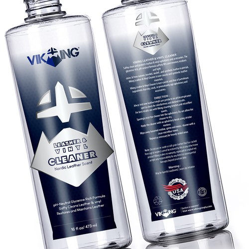 Product label template design (automotive cleaning/detailing products) Design por GARDOUM