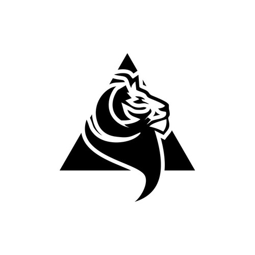 Design di ➤ TIGER HEAD LOGO (Black) di Duuqi_