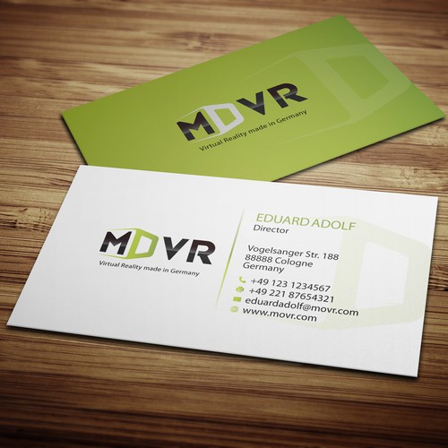 Virtual Reality company wants YOUR incredible Businesscards and