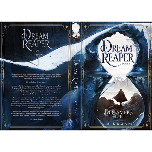 "Can you design the perfect cover for my high fantasy novel?" winning Book cover