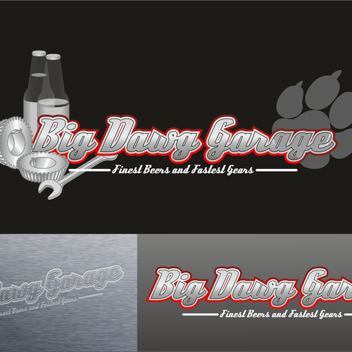 Big Dawg Garage needs a new logo Design by YLD Concepts