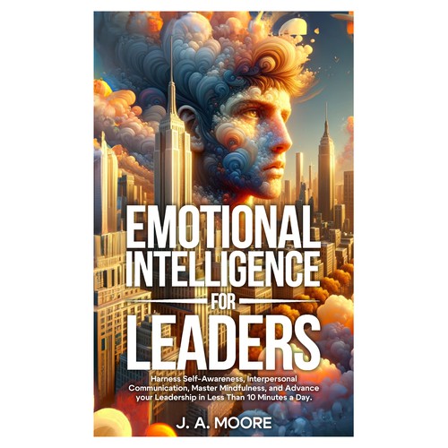 Need an Emotional Intelligence for leaders book cover. Design by Frank Shaw