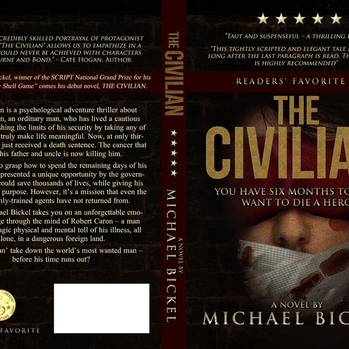 An ICONIC looking book cover for a 5 star reviewed manuscript Design by : Elementi.studio