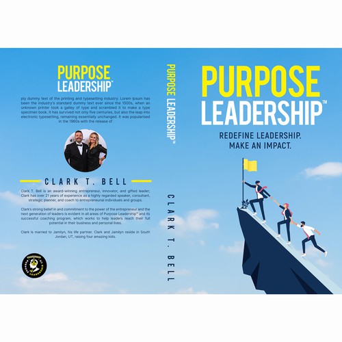 Purpose Leadership Book Cover Design by Aaniyah.ahmed