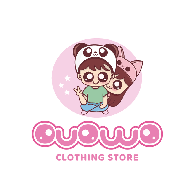 Cute and Fun logo for Kawaii themed clothing store | Logo design contest