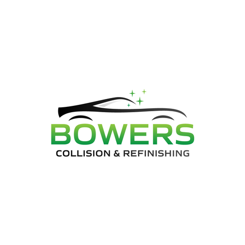 Bowers Collision and Refinishing Design by Grapismo