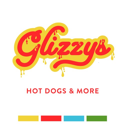 Glizzys Hotdogs Design by Stellar Design Co.