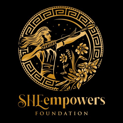 SHEempowers - luxurious design of a woman preferrably in some kind of a circle to appeal to women professionals Design by Jacob Gomes