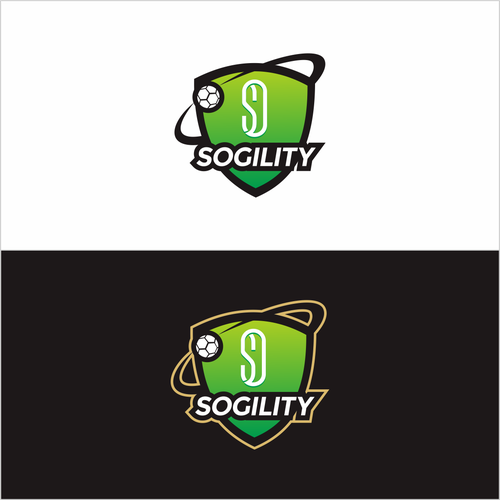 Football Crest Design for Sogility Design by zarzar