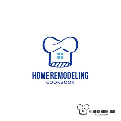 Home Remodeling Cookbook Logo Design by elmostro