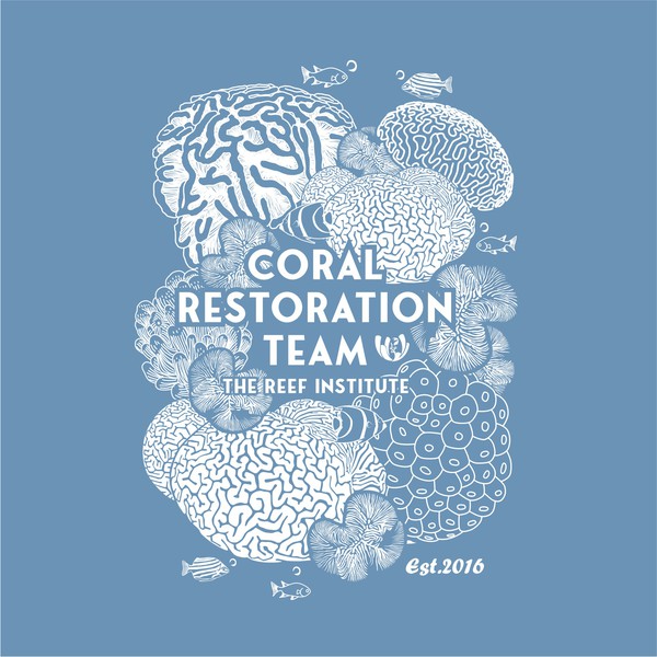Coral design for THE REEF INSTITUTE