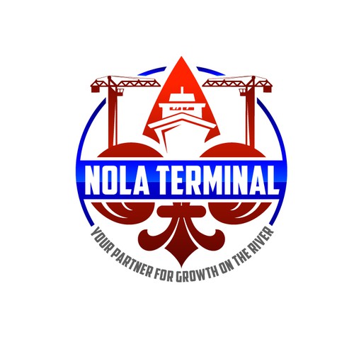NOLA Terminal Logo Design by Faizio