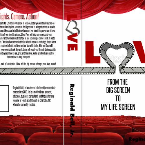 Lights. Camera. Action! Help us create a bestselling book cover! Design by Suzaku Lee