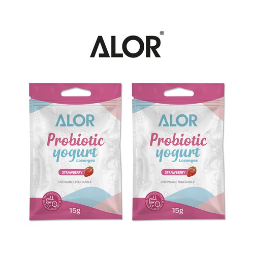 Probiotic Yogurt Lozenges Design by creationMB